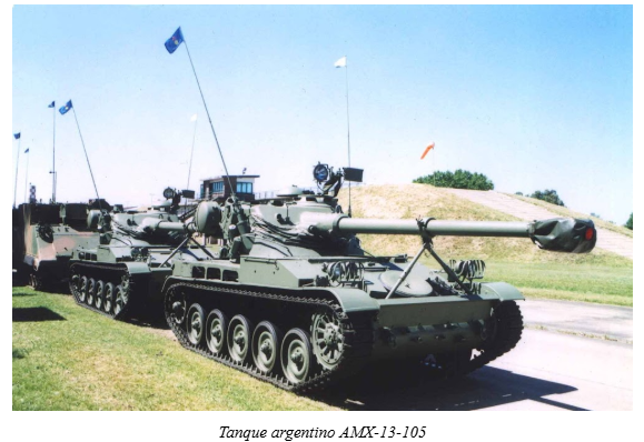 Tanque argentino AMX-13-105
