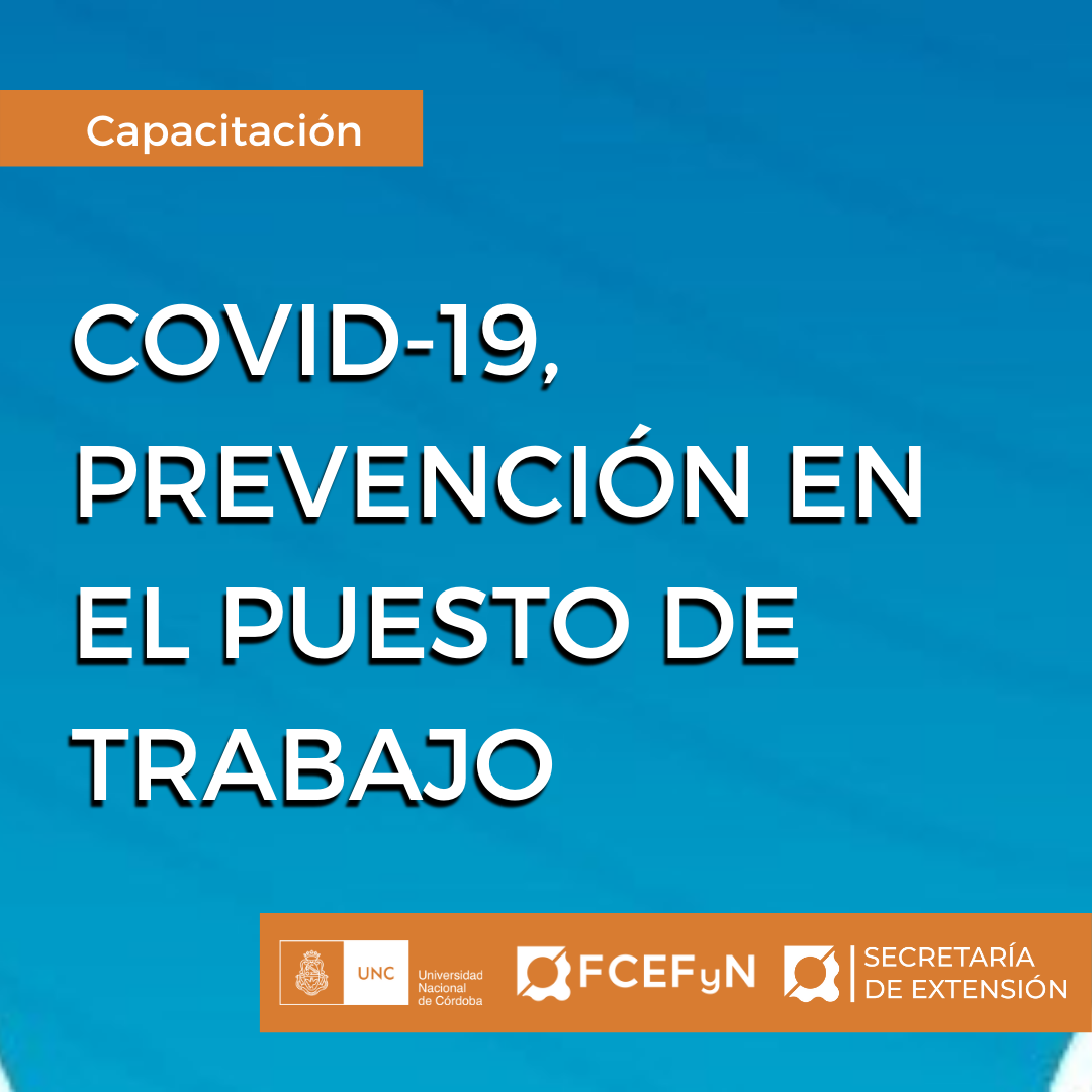 COVID-19, PREVENCIÓN EN EL PUESTO DE TRABAJO