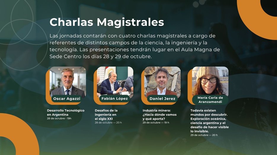 Charlas magistrales