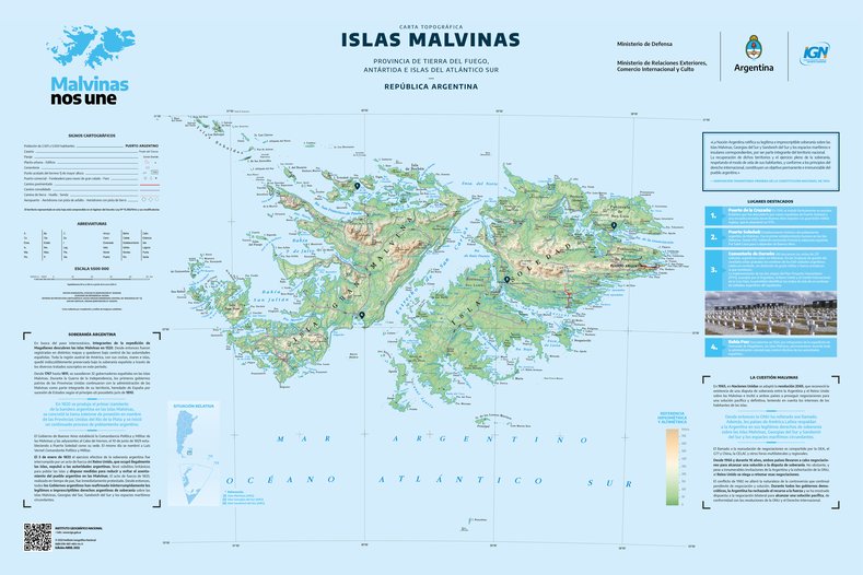 cartografía oficial de las islas