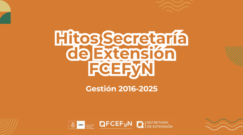 Hitos Extensión 2016-2025